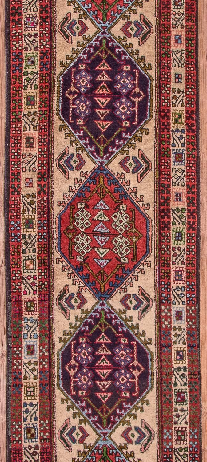 アルデビル 絨毯 293x72cm - ペルシャ絨毯