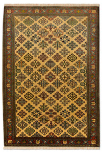 トルカマン絨毯 157x100cm - ペルシャ絨毯 – product image