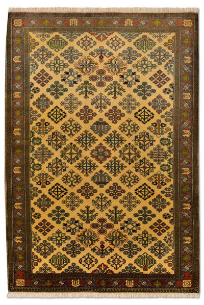 トルカマン絨毯 100x157cm - ペルシャ絨毯