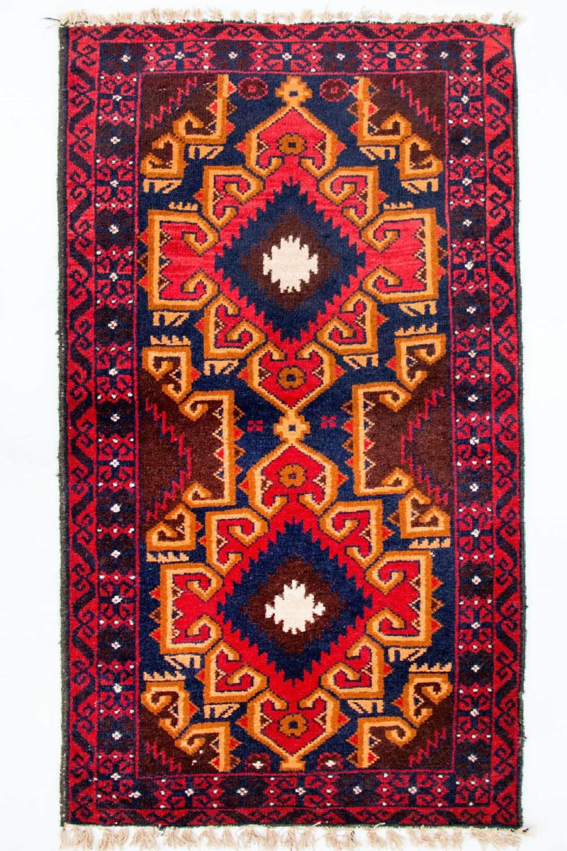 バルーチ絨毯 135x73cm - オリエンタル絨毯