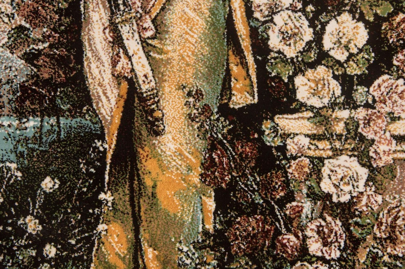 絵画絨毯 85x60cm - オリエンタル絨毯