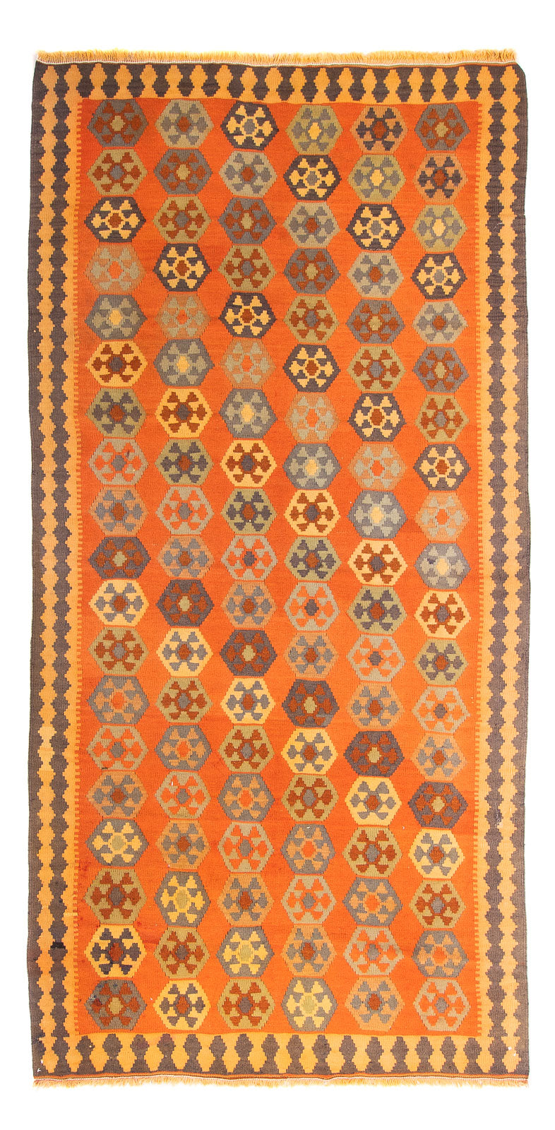 キリム オールド／アンティーク 絨毯 290x140cm