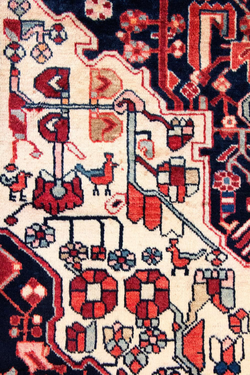 ナハバンド 絨毯 127x90cm - ペルシャ絨毯