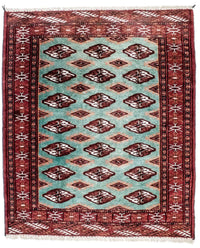 トルカマン絨毯 124x100cm - ペルシャ絨毯 – product image