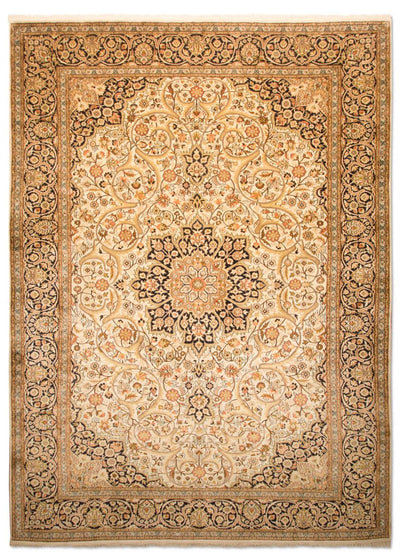 カシミールシルク 絨毯 234x342cm - オリエンタル絨毯
