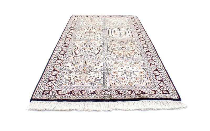 カシミールシルク 絨毯 124x65cm - オリエンタル絨毯