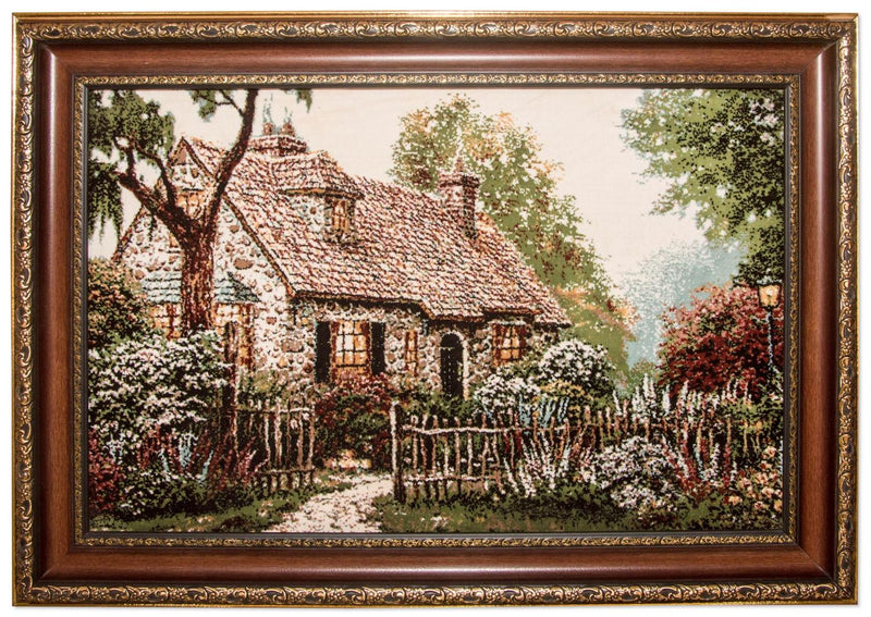 絵画絨毯 85x60cm - オリエンタル絨毯