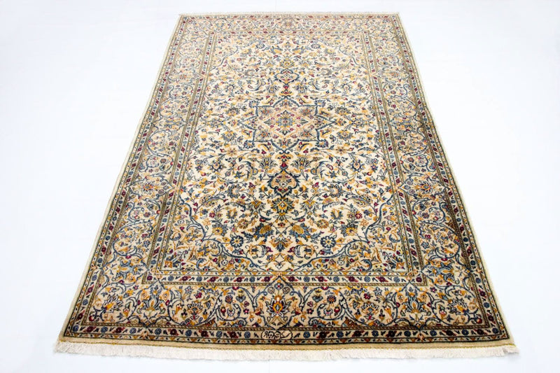 カシャーン 絨毯 222x139cm - ペルシャ絨毯