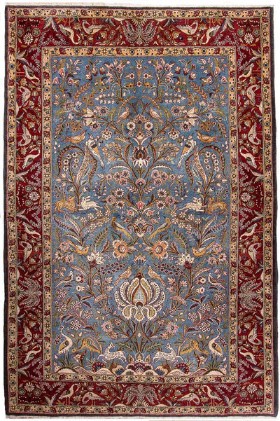 ゴム 絨毯 137x207cm - ペルシャ絨毯