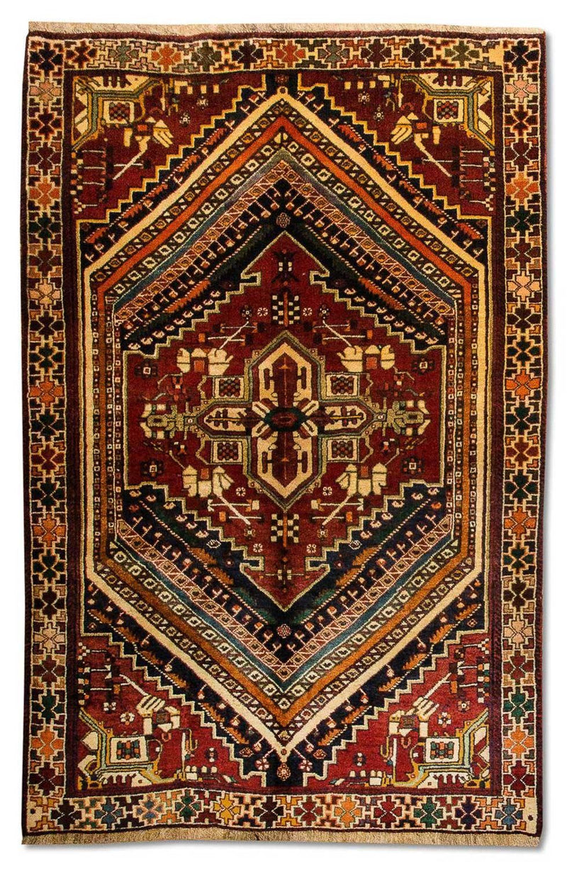 ガシュガイ 絨毯 212x125cm - ペルシャ絨毯