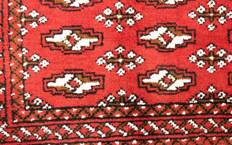 トルカマン絨毯 100x50cm - ペルシャ絨毯