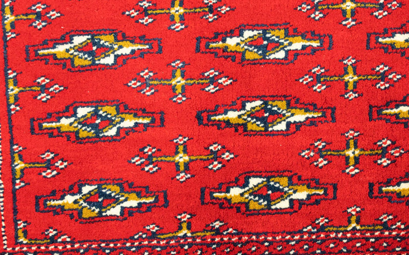 トルカマン絨毯 100x50cm - ペルシャ絨毯