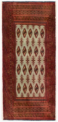 トルカマン絨毯 100x50cm - ペルシャ絨毯 – product image