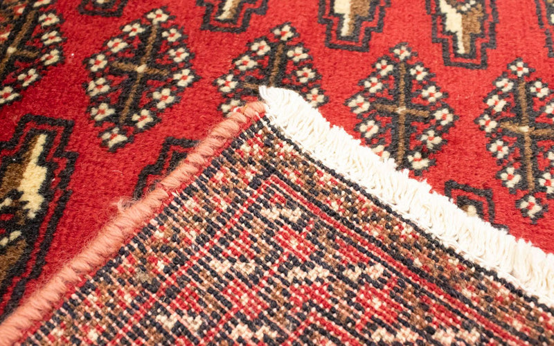 トルカマン絨毯 100x50cm - ペルシャ絨毯