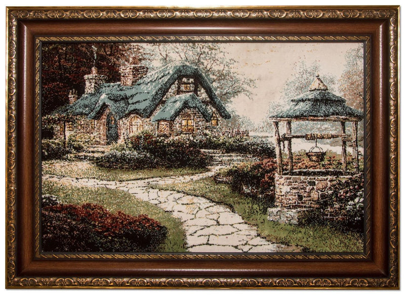 絵画絨毯 85x60cm - オリエンタル絨毯