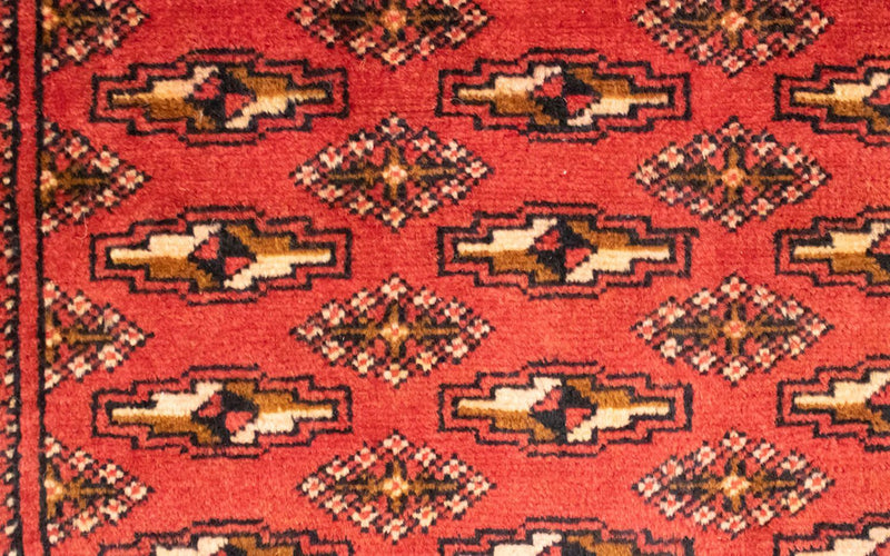 トルカマン絨毯 100x50cm - ペルシャ絨毯