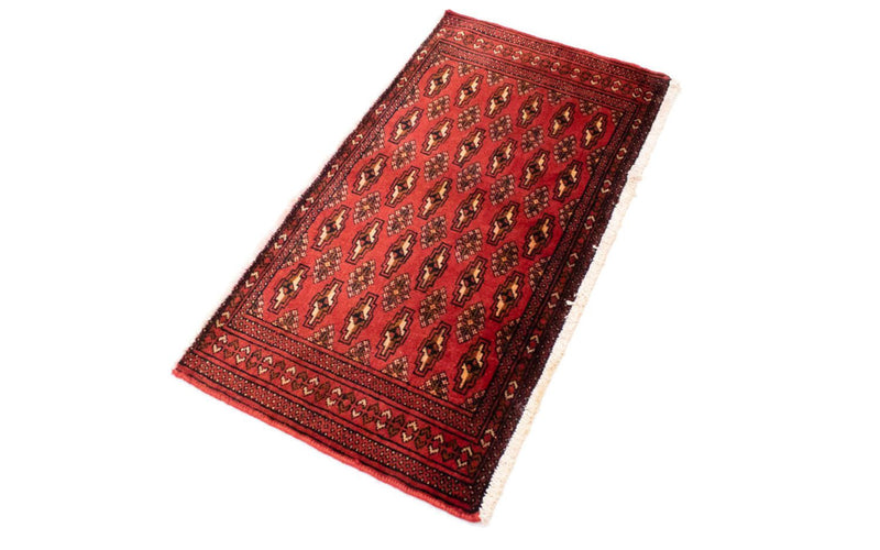 トルカマン絨毯 100x50cm - ペルシャ絨毯