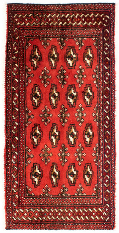 トルカマン絨毯 50x100cm - ペルシャ絨毯