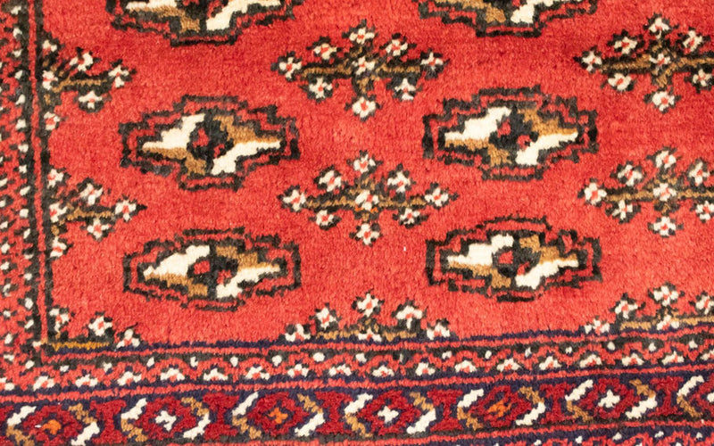 トルカマン絨毯 100x50cm - ペルシャ絨毯