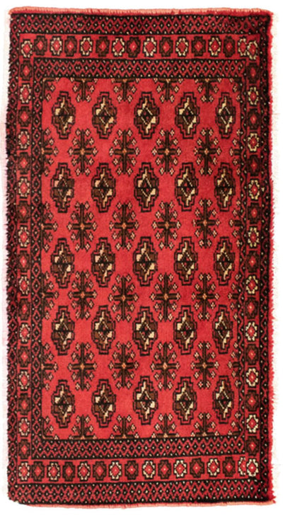 トルカマン絨毯 50x100cm - ペルシャ絨毯