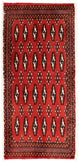 トルカマン絨毯 100x50cm - ペルシャ絨毯