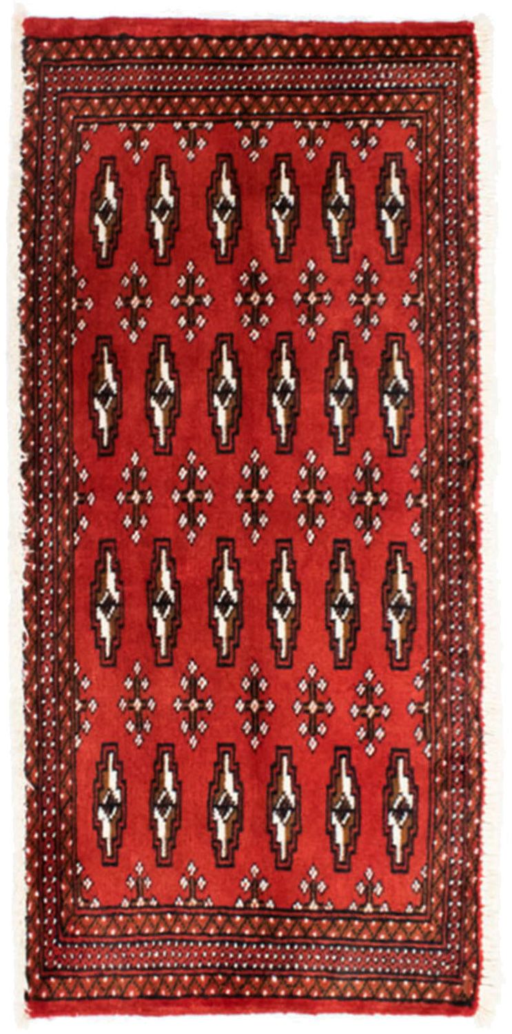 トルカマン絨毯 100x50cm - ペルシャ絨毯