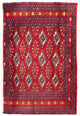 トルカマン絨毯 100x50cm - ペルシャ絨毯