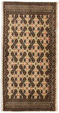 トルカマン絨毯 100x50cm - ペルシャ絨毯 – product image