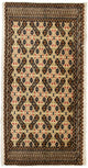 トルカマン絨毯 100x50cm - ペルシャ絨毯