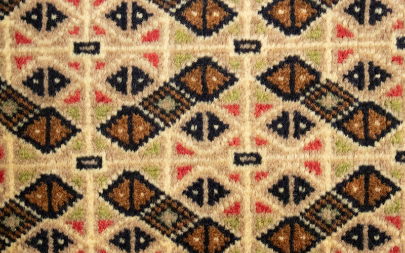 トルカマン絨毯 100x50cm - ペルシャ絨毯