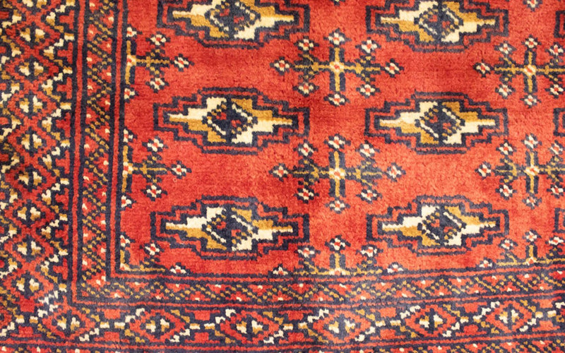 トルカマン絨毯 100x50cm - ペルシャ絨毯