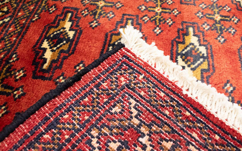 トルカマン絨毯 100x50cm - ペルシャ絨毯