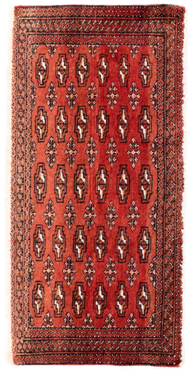 トルカマン絨毯 100x50cm - ペルシャ絨毯