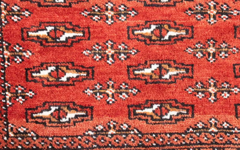 トルカマン絨毯 100x50cm - ペルシャ絨毯