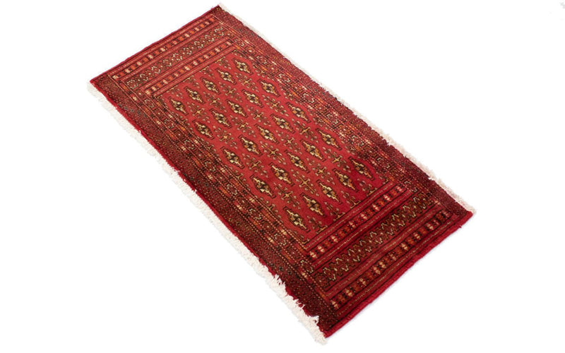 トルカマン絨毯 100x50cm - ペルシャ絨毯