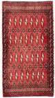 トルカマン絨毯 100x50cm - ペルシャ絨毯