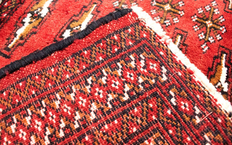 トルカマン絨毯 100x50cm - ペルシャ絨毯