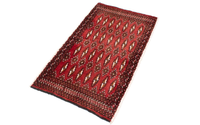 トルカマン絨毯 100x50cm - ペルシャ絨毯