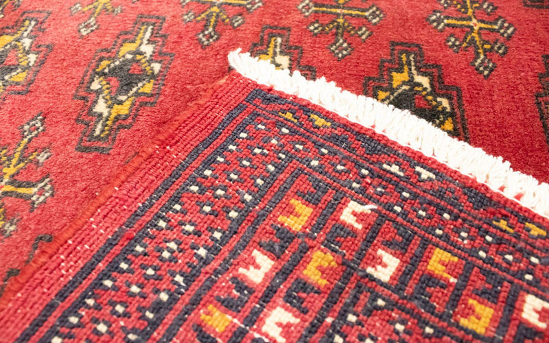 トルカマン絨毯 100x50cm - ペルシャ絨毯