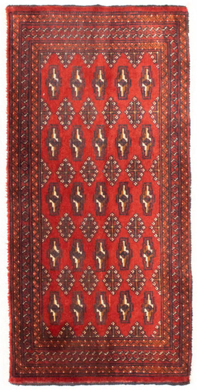 トルカマン絨毯 50x100cm - ペルシャ絨毯