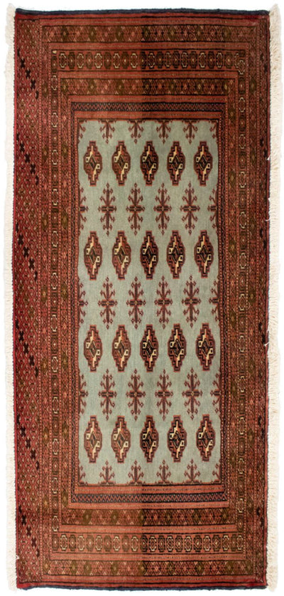 トルカマン絨毯 50x100cm - ペルシャ絨毯