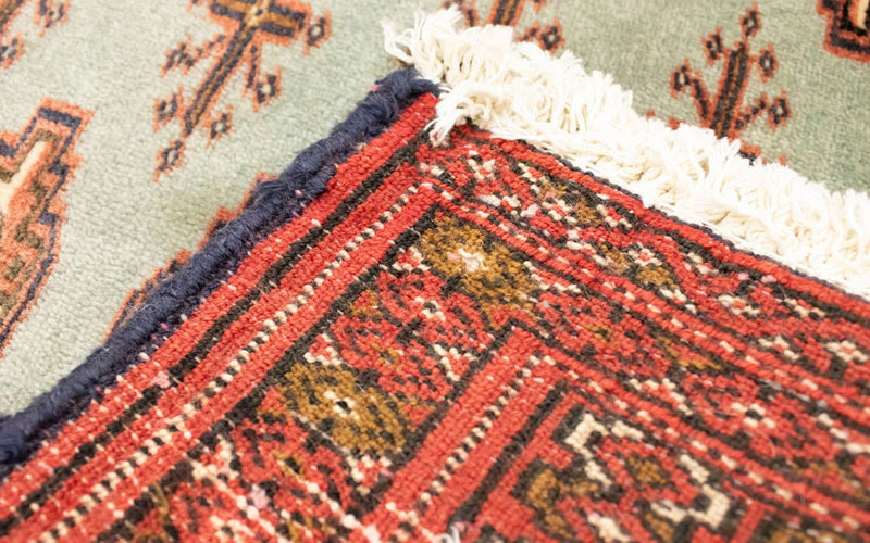 トルカマン絨毯 100x50cm - ペルシャ絨毯