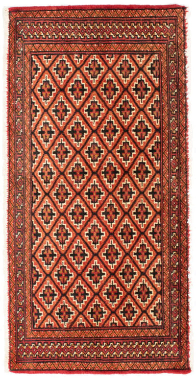 トルカマン絨毯 50x100cm - ペルシャ絨毯