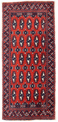 トルカマン絨毯 100x50cm - ペルシャ絨毯 – product image