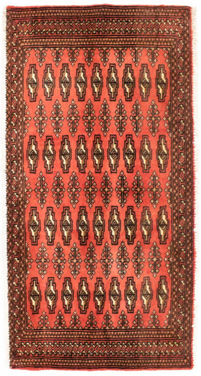 トルカマン絨毯 50x100cm - ペルシャ絨毯