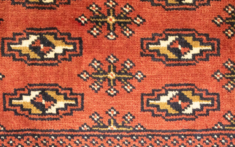 トルカマン絨毯 100x50cm - ペルシャ絨毯
