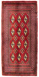トルカマン絨毯 100x50cm - ペルシャ絨毯