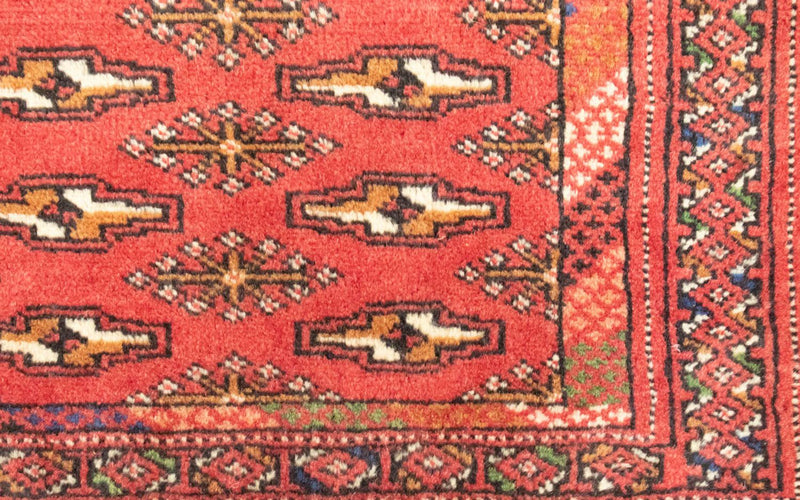 トルカマン絨毯 100x50cm - ペルシャ絨毯