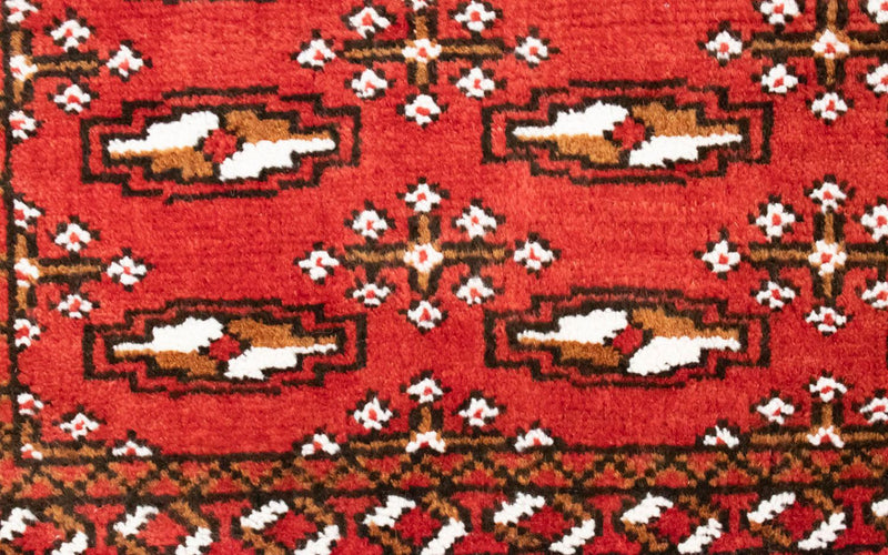 トルカマン絨毯 100x50cm - ペルシャ絨毯