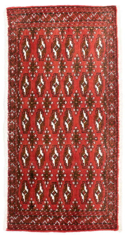 トルカマン絨毯 50x100cm - ペルシャ絨毯
